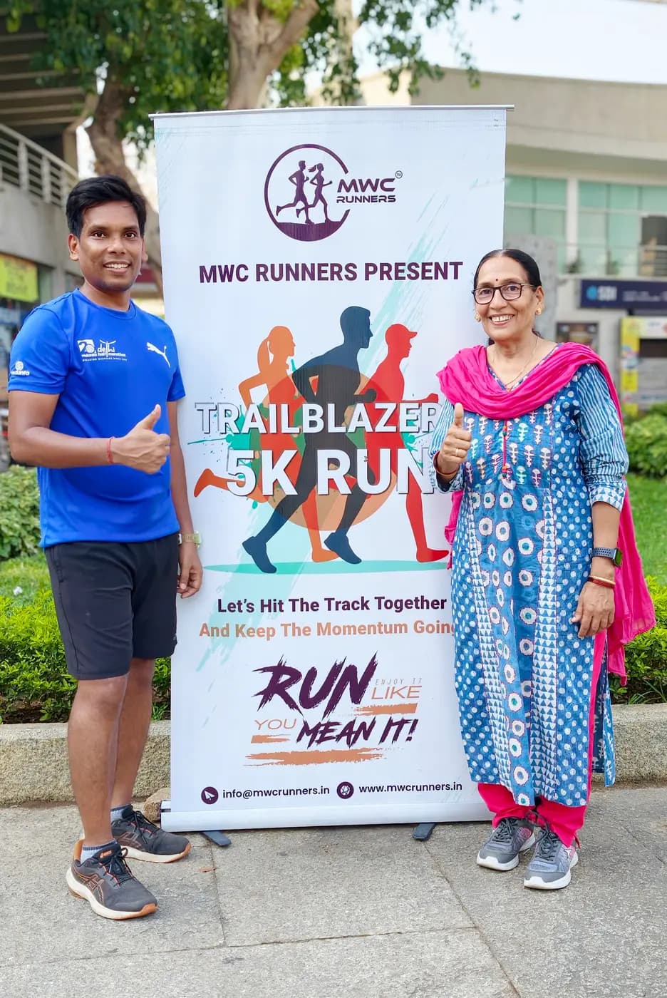 From Santosh Verma's running journey